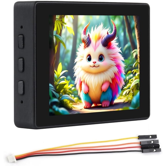 RP2350 2.41inch AMOLED Touch Display Development Board, 450  600 Pixels, QSPI Interface, Dual-core & Dual-Architecture Design, Accelerometer and Gyroscope Sensor, with Case