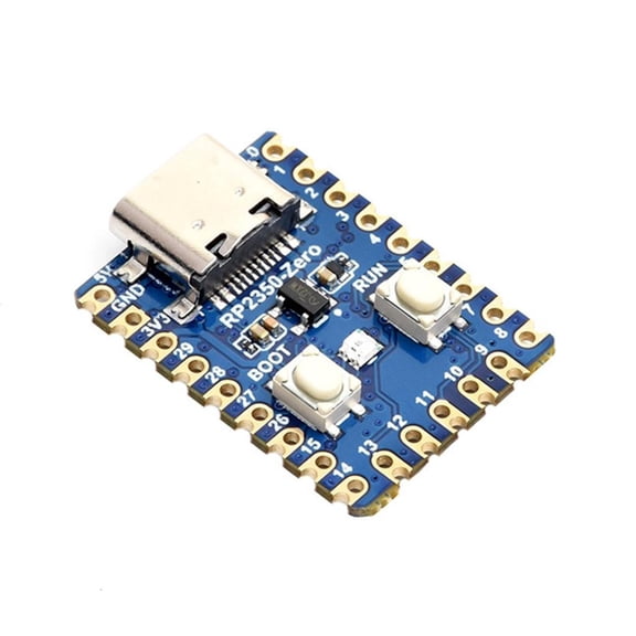 RP2350 Zero 150MHz Embedded Board USB Drag Drop Programming Two Core Chip
