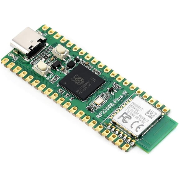 RP2350B-Plus-W Development Board High-Performance Pico-Like MCU Board Based on RP2350B Microcontroller Supports Wi-Fi and Bluetooth