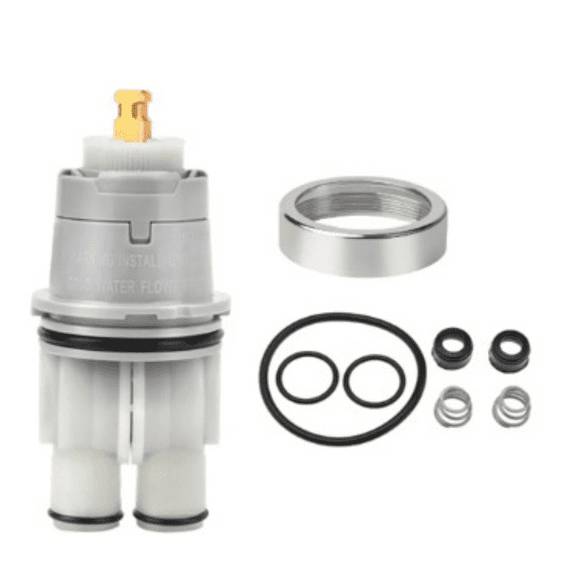 RP46074 Compatible with Delta 13/14 Series Bath Tub Shower Faucet Single Handle Universal MultiChoice Rough-in Valve Monitor Cartridge Repair Assembly Plumbing Parts.