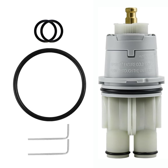 RP46074 Compatible with Delta 13/14 Series Bath Tub Shower Faucet Single Handle Universal MultiChoice Rough-in Valve Monitor Cartridge Repair Assembly Plumbing Parts