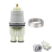 RP46074 Delta Shower Cartridge Replacement for Delta 13/14Series Single Handle Bathtub Shower Faucet Replacement Parts Delta Monitor Shower Tub Cartridge with RP22734 Bonnet Nut