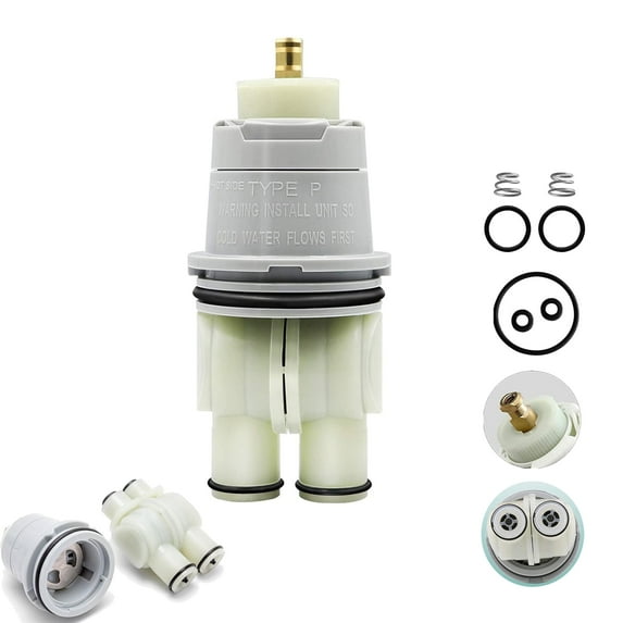 RP46074 Shower Cartridge for Delta Shower and Tub 13/14 Series,Delta Monitor Shower Parts,Single-handle Delta MulitChioce Universal Valve Cartridge Assembly Water Cartridge