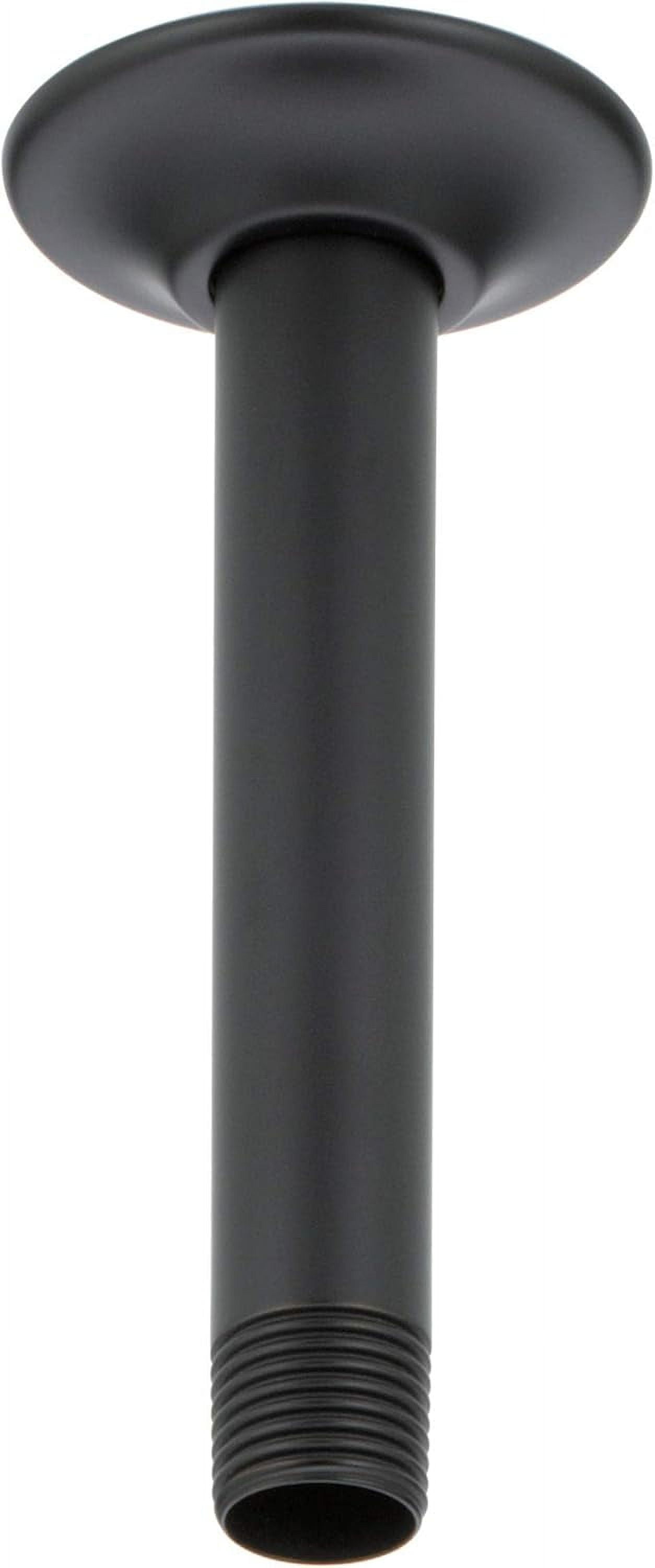 Matte Black Stainless Steel Ceiling Mount Shower Arm
