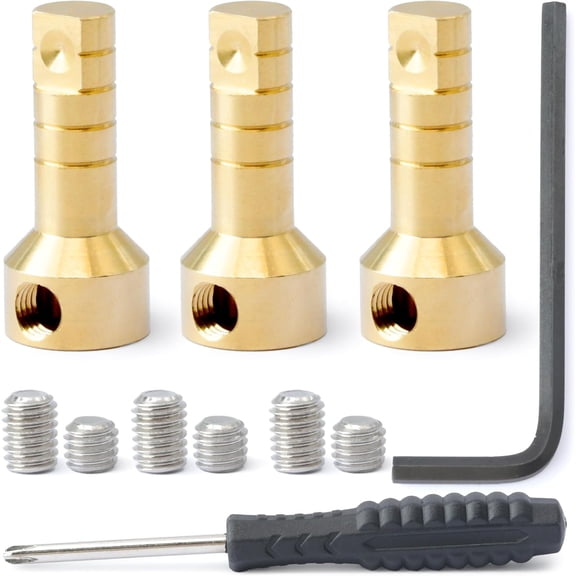 RP75137 Shower Valve Extension Kit for Tub and Shower Faucets Compatible with Delta Series 3 and 6 Settings Diverter, With Brass Extension Stems, Screws, a Cross Screwdriver, and an Allen Wrench