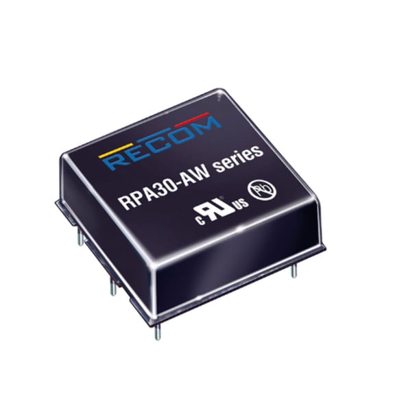 RPA30-2412SAW/N Isolated Module DC DC Converter 1 Output 12V 2.5A 9V - 36V Input