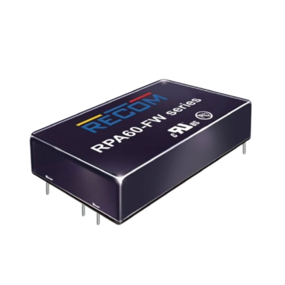 RPA60-2412SFW/N Isolated Module DC DC Converter 1 Output 12V 5A 9V - 36V Input