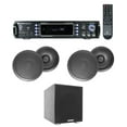thumbnail image 1 of RPA60BT Home Theater Bluetooth Receiver+ (4) Black In-Ceiling Speakers+Sub, 1 of 11