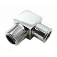 thumbnail image 1 of RPC R4529 Heater Hose Fitting 90 Degree 3/4 x 1/2 Alum Chrome, 1 of 4