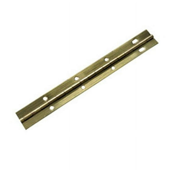 RPC-Terry Hinge C272 3 2x72 in. Continuous Hinge - Brass
