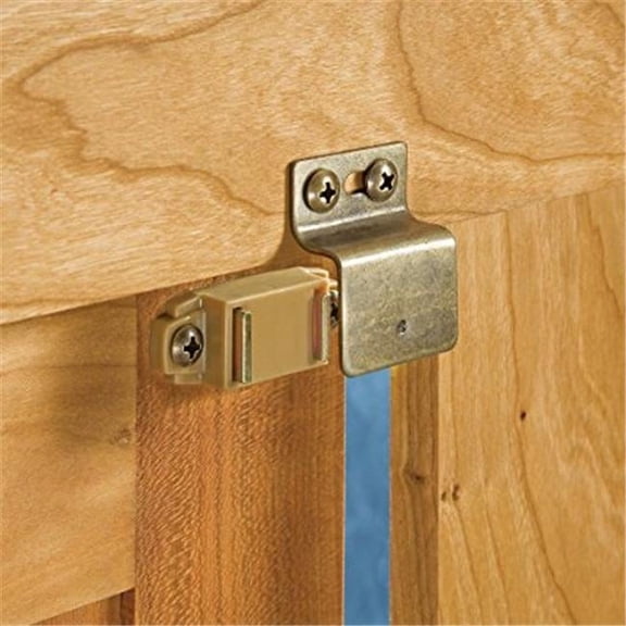 RPC-Terry Hinge C2802 26B Solid Wood Door Latch, Left Hand Chrome