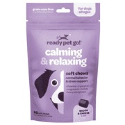 Ready Pet Go! Dog Treats, Calming Chews for Dogs Anxiety from Normal and Occasional Stressors, 90 Pc