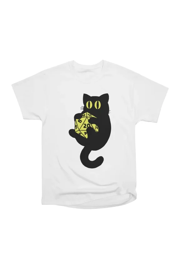 RPG Cat T-Shirt Tee Gift For Him Merch For Her Apparel For Friend