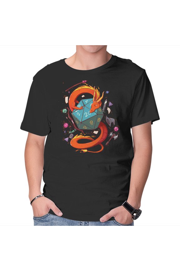 RPG Dragon Unisex T-Shirt Tee Sweatshirt Hoodie Tank Top