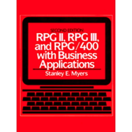 Sale Pre-Owned Rpg Ii Rpg Iii And Rpg/400 With Business Applications (Paperback) 0137830777 9780137830770