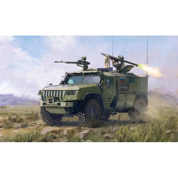 RPG MODEL 35009 1/35 Kamaz K-4386 Typhoon-VDV Air Defense AV