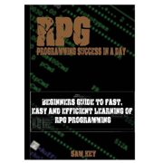 RPG Programming Success In A Day, Hardcover