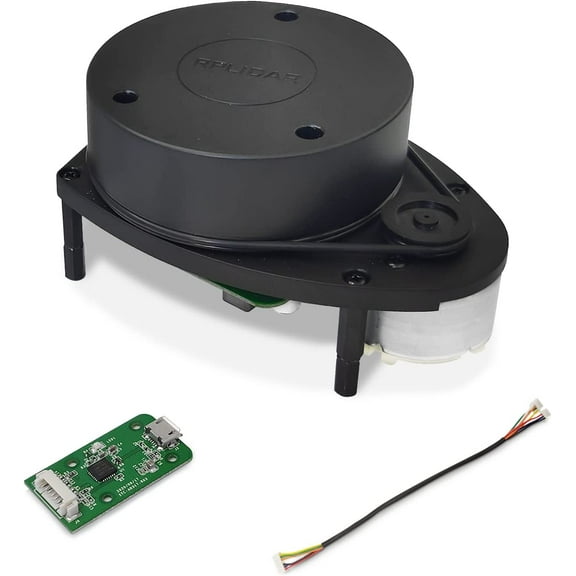 RPLIDAR A1M8 2D 360 Degree 12 Meters Scanning Radius LIDAR Sensor Scanner for Obstacle Avoidance and Navigation of Robots