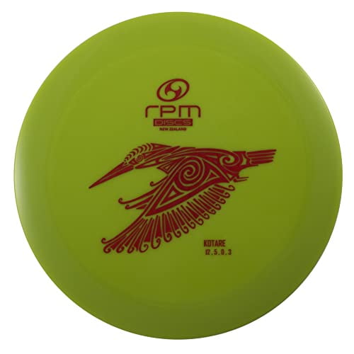 RPM Discs Kotare Atomic Plastic | Distance Driver Golf Disc | Advanced Disc Golf Disc [Stamp Color & Weight May Vary] (Green)