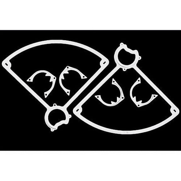 RPM Front Prop Guard White 2 Dromida Vista and Ominus RPM72071 MultirotorPartsReplacement Parts