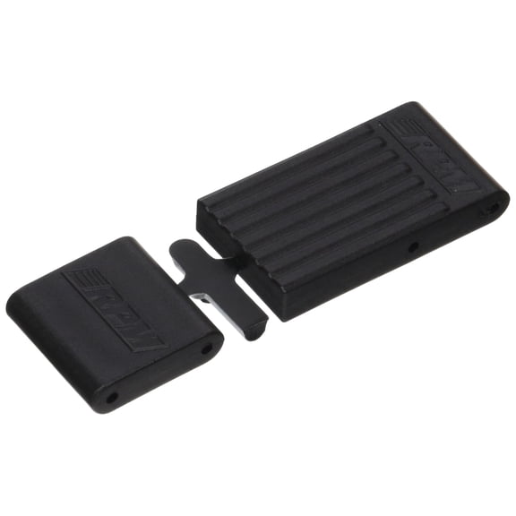 RPM Front & Rear Bulkhead Brace Black TMX 3.3EMX RPM80152 Electric Car/Truck Option Parts