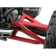 RPM RPM80699 Front Upper and Lower A-Arms for Traxxas .06th E-Revo - Red