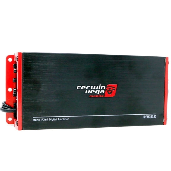 Cerwin Vega RPM HED 1-Channel Marine Grade Class-D Monoblock Amplifier - HRPM350.1D