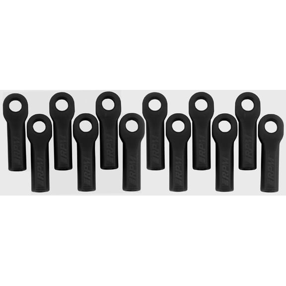 RPM R/C Products 80512 Rod Ends Long Black 1:10 TRA Nitro Slash