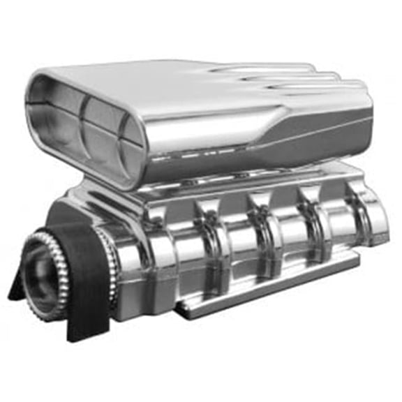 RPM Mock intake and Blower Electric Car Chrome