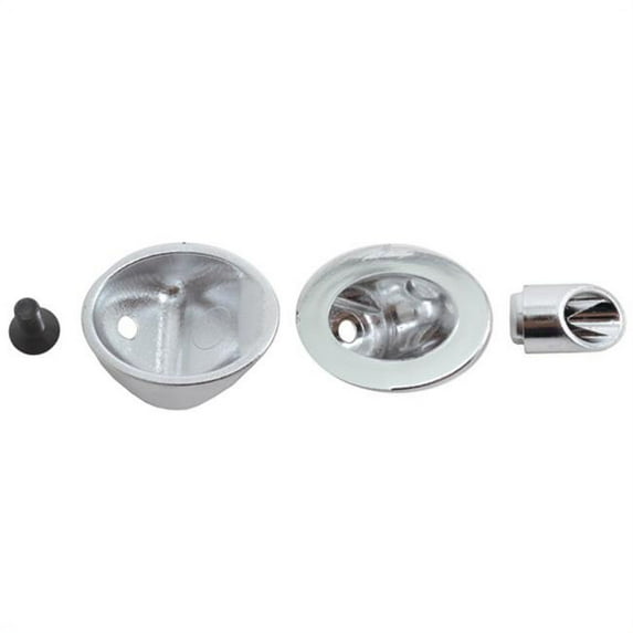 RPM R/C Products 70293 Through-the-Body Mock Side Exhaust Tips Chrome