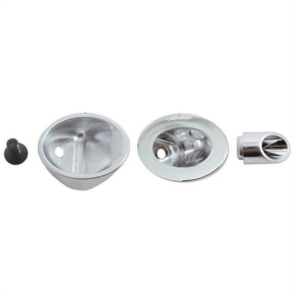 RPM R/C Products 70293 Through-the-Body Mock Side Exhaust Tips Chrome