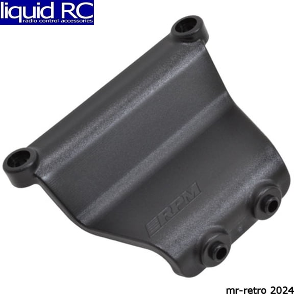 RPM R/C Products 81342 Front Bumper Mount Black : X-Maxx