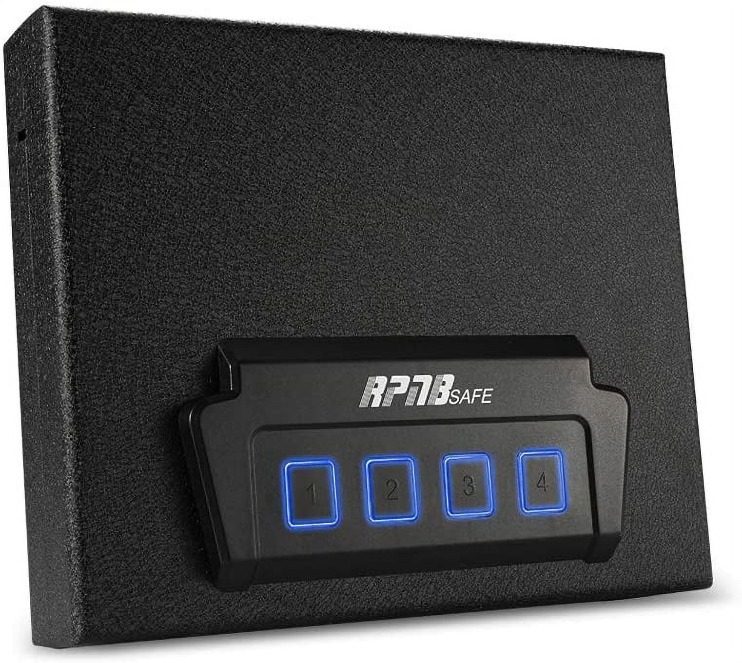RPNB Portable Security Safe, Quick-Access Dual Firearm Safety Device with Quick  Reliable Keypad Access