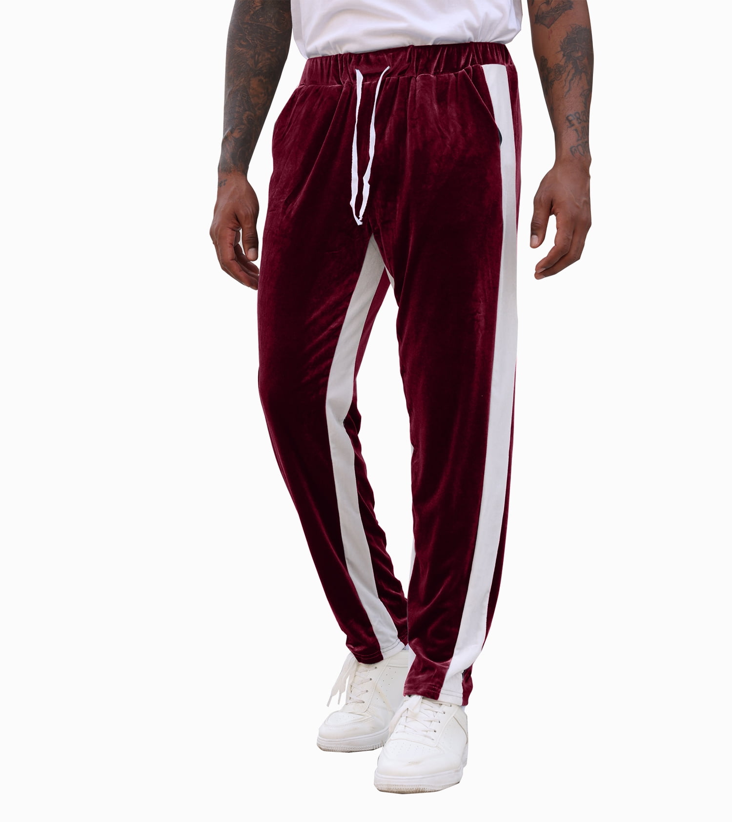 Velour Joggers Mens