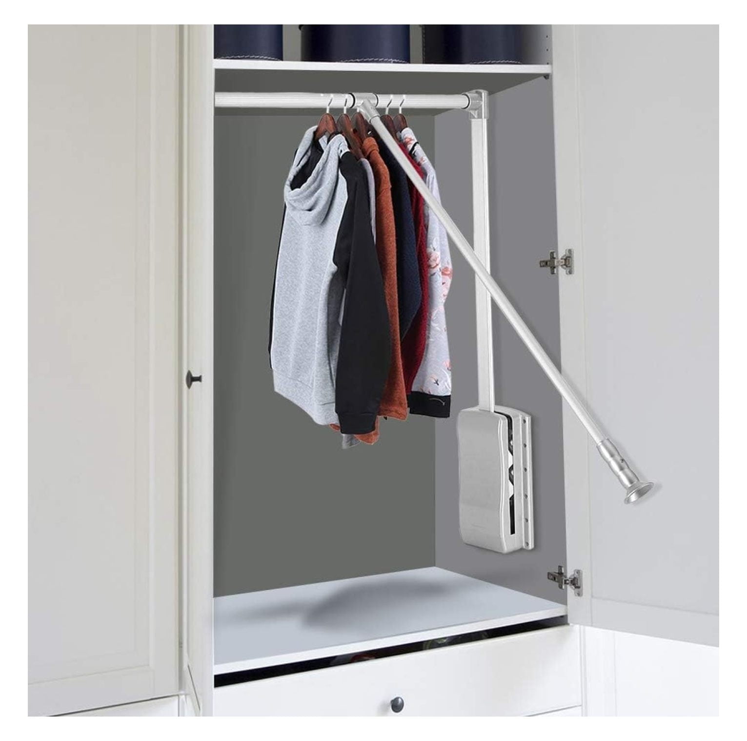 Closet Rod Extenders Adjustable Closet Rod Expandable Hanging