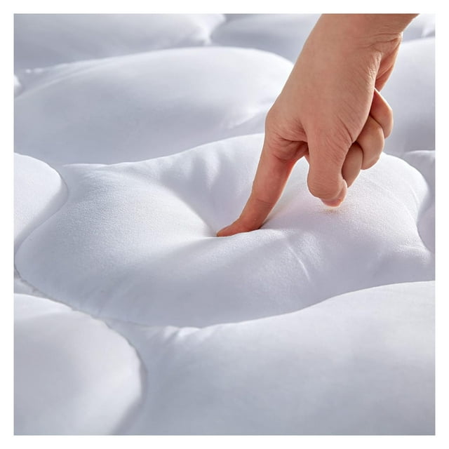 RPQZ Extra Long Mattress Pad Cover for College Dorm Soft Fluffy