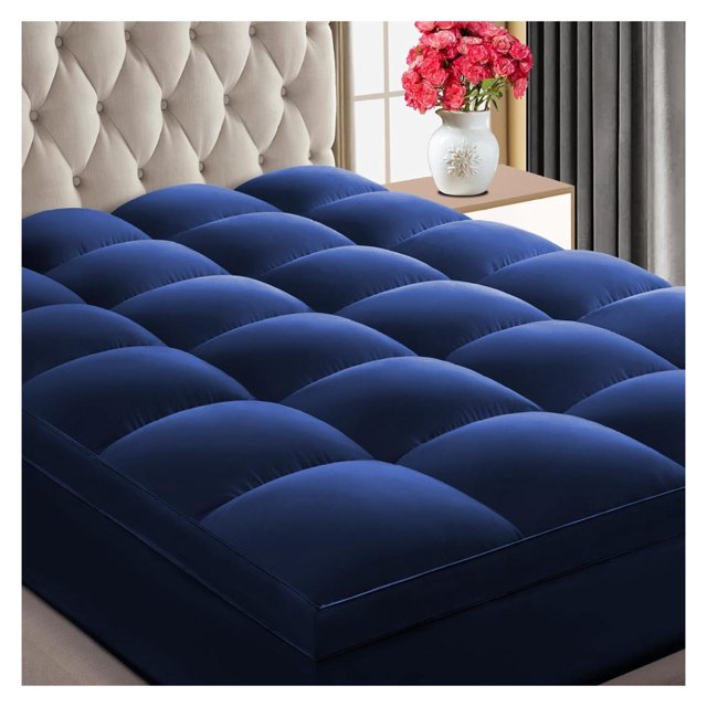 RPQZ Premium 2100 Series Queen Mattress Topper Extra Thick Mattress Pad