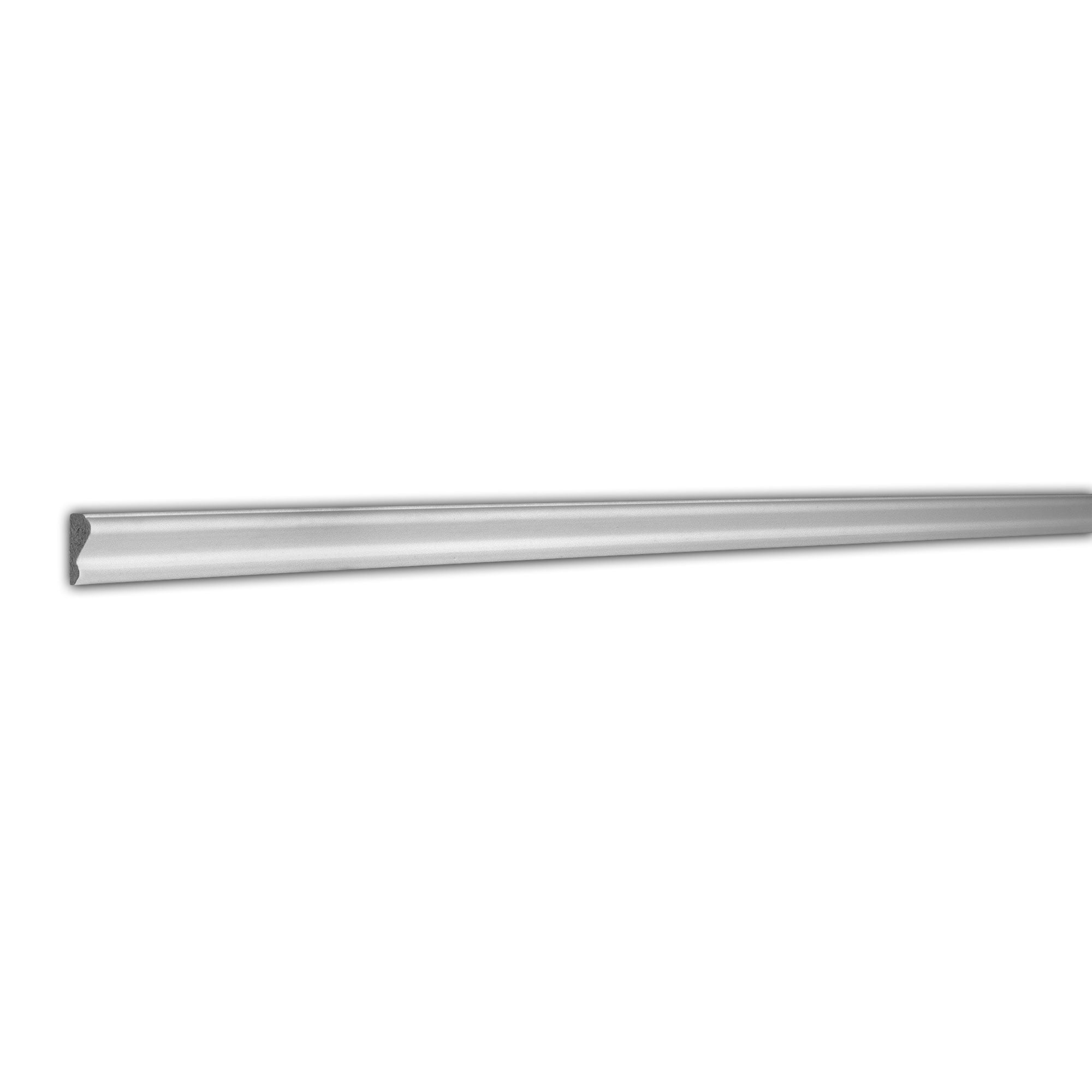 Off-White Polystyrene Crown Moulding 8-Pack, 62 Feet
