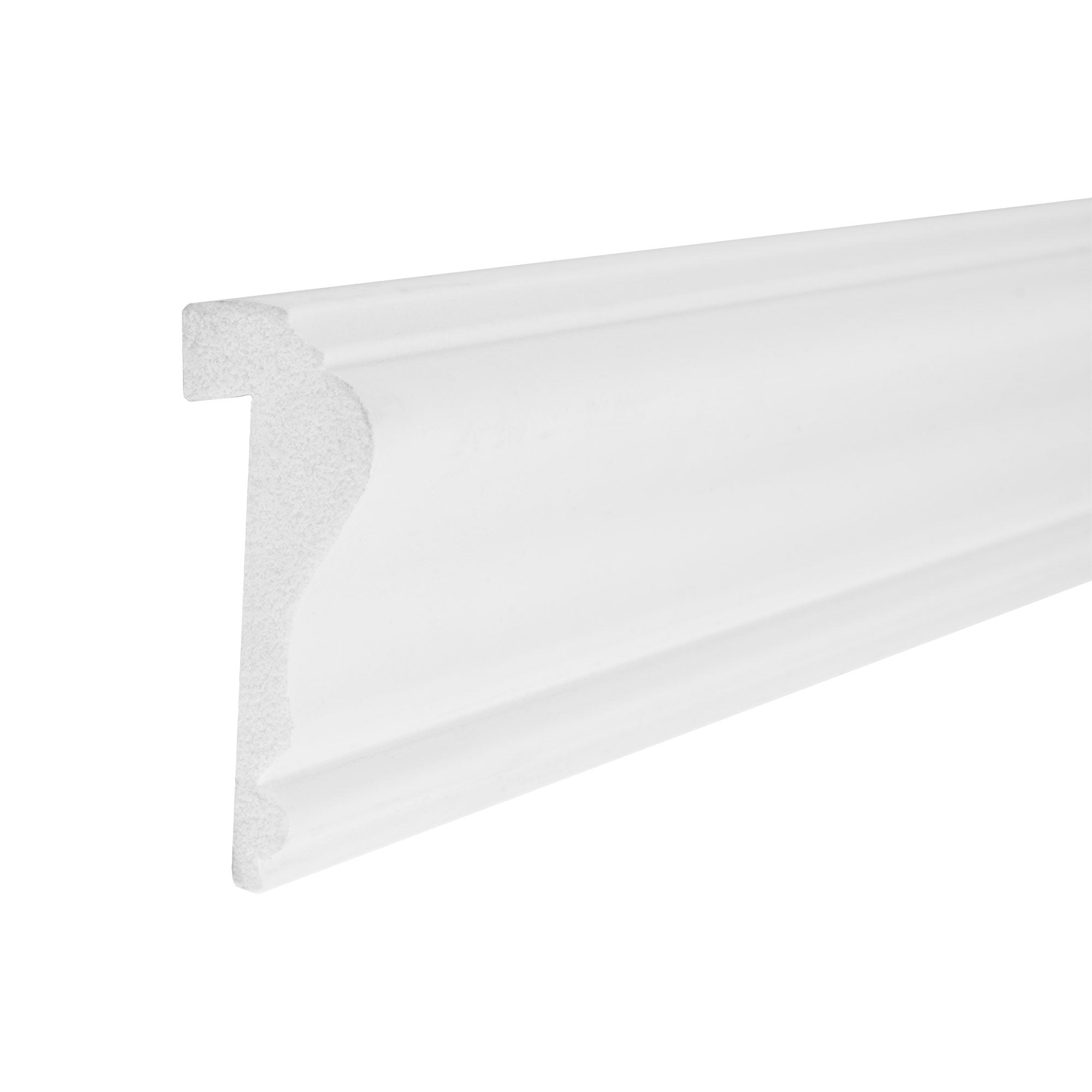 White Urethane Chair Rail Moulding Set, 10 Pack - 78 Feet