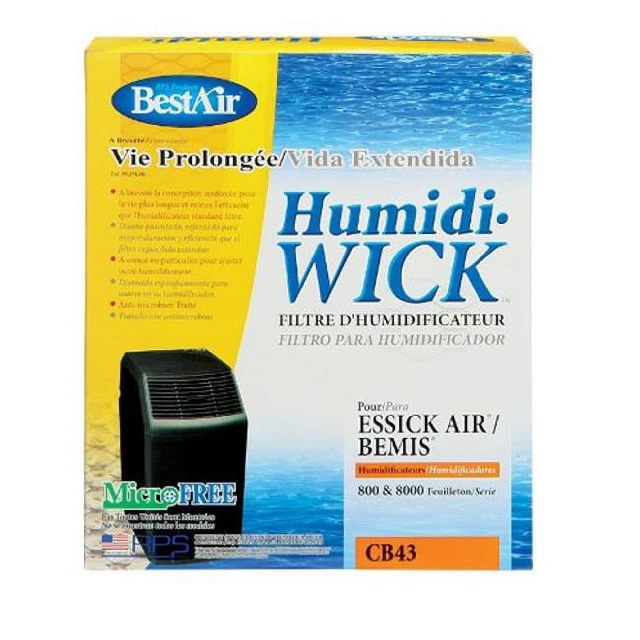 RPS CB43 Water Wick Humidifier Filter