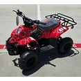 thumbnail image 1 of RPS Dinosaur ATV110-6S ATV – 110cc, Automatic Transmission, Electric Start, Rear Rack, Safety Kill Switch, Thumb Throttle (Red Spider), 1 of 10