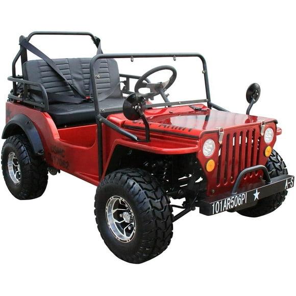 RPS Dune Buggy RPS125 1 Seater 125cc 7.75HP Air Cooled Go-Kart - Red
