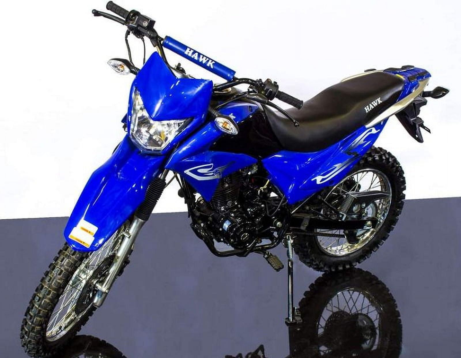 RPS HAWK Gasoline 229cc 5-Speed Manual Transmission Dirt Bike - Blue