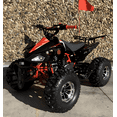 thumbnail image 1 of RPS Mars Jet 8 125cc Sport ATV with 8" Aluminum Rims, Automatic with Reverse, Electric Start, Ride-On (Black/Red), 1 of 7