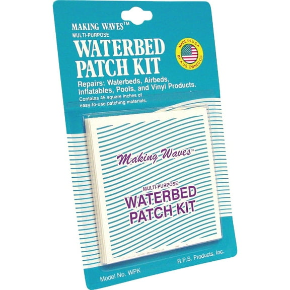 RPS Products Waterbed Patch Kit - Repair for Water Beds Mattresses - Multicolor