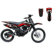 RPS Viper Gasoline 150cc Dirt Bike, Red