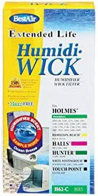 4-pack RPS Products Water Wick Humidifier Filter H62 Replacement - For Humidifier - 4 Pack — Residential Use, Standard Application