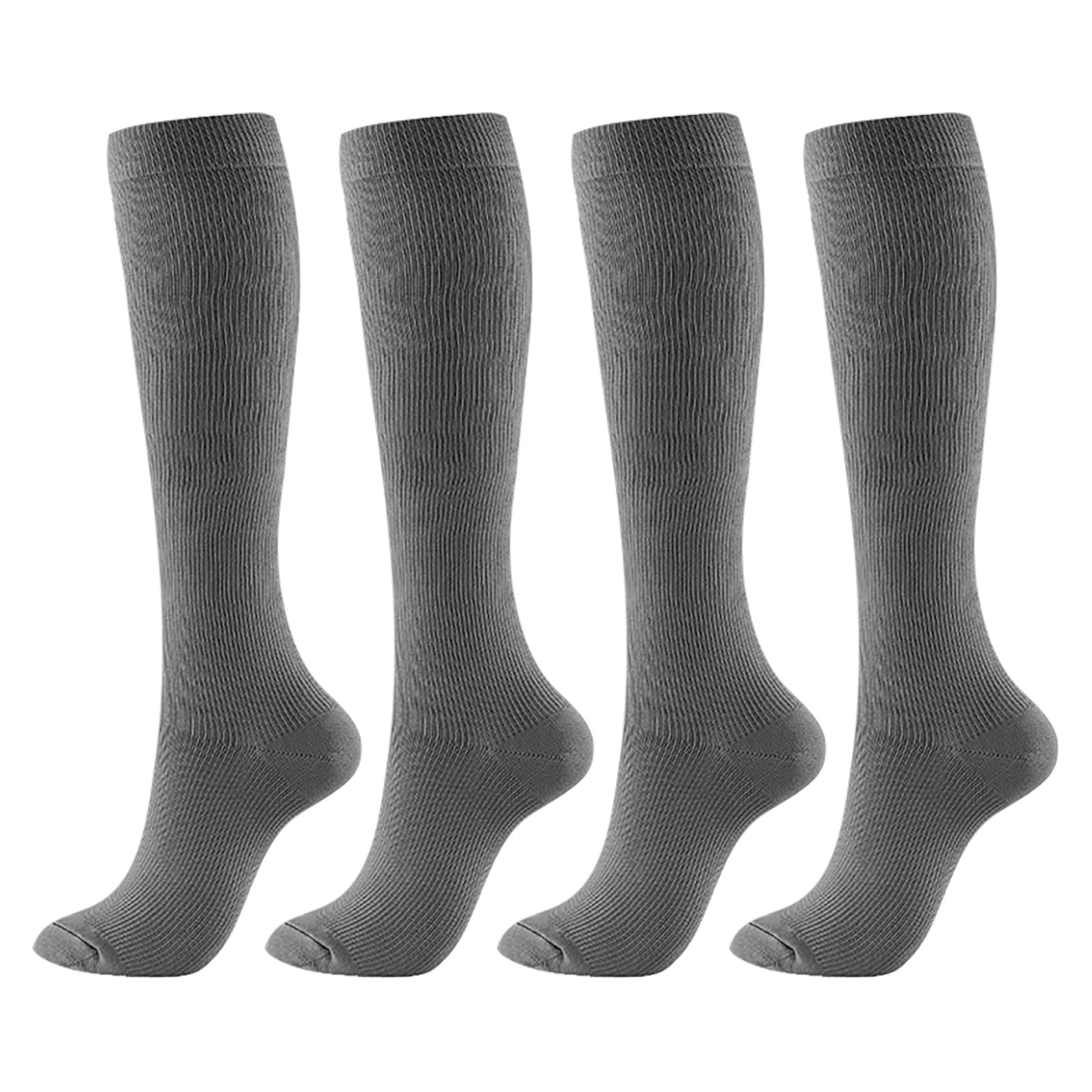 RPVATI 4 Pairs Women's MultiSport Athletic Compression Socks for