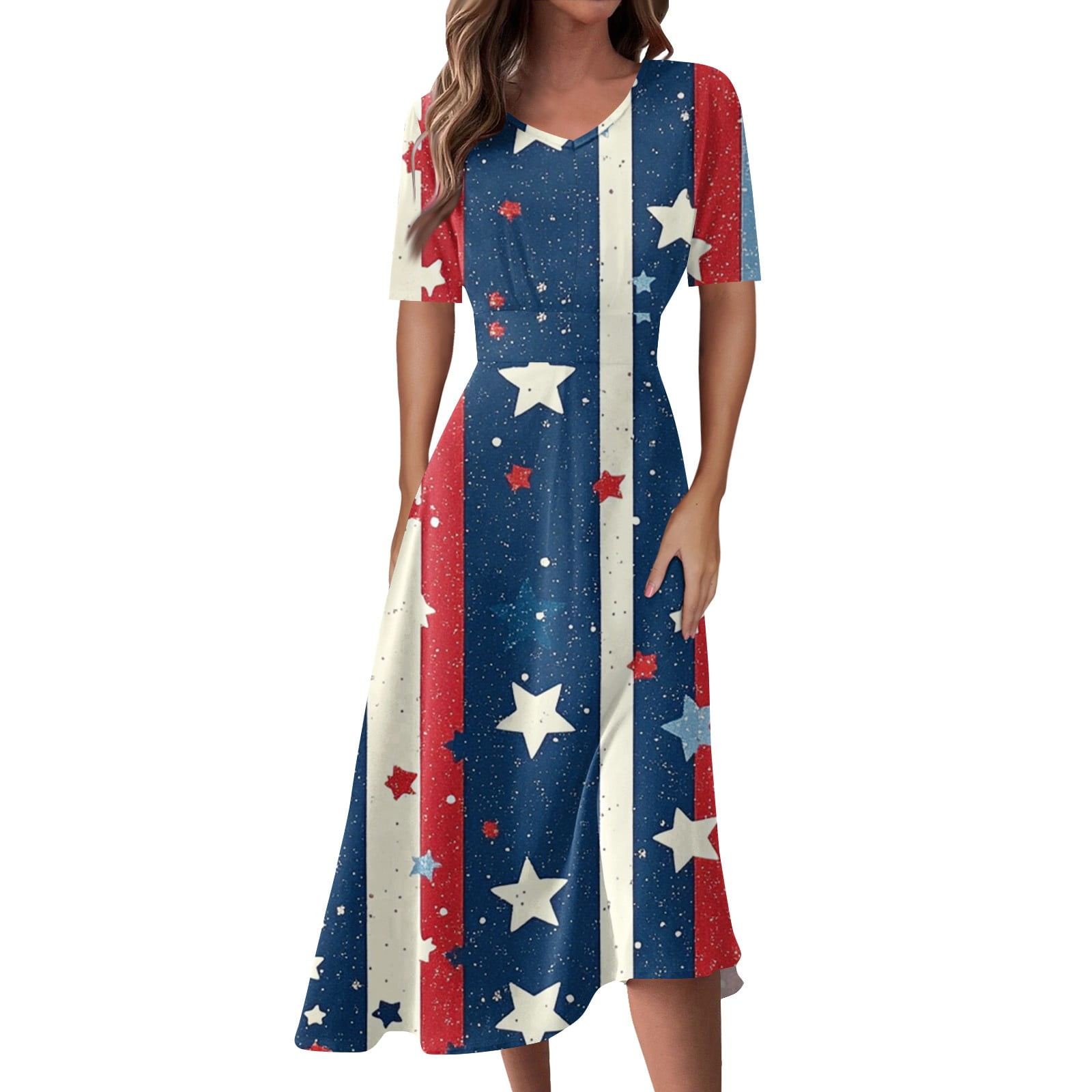 Our 4th Of July Midi Dress