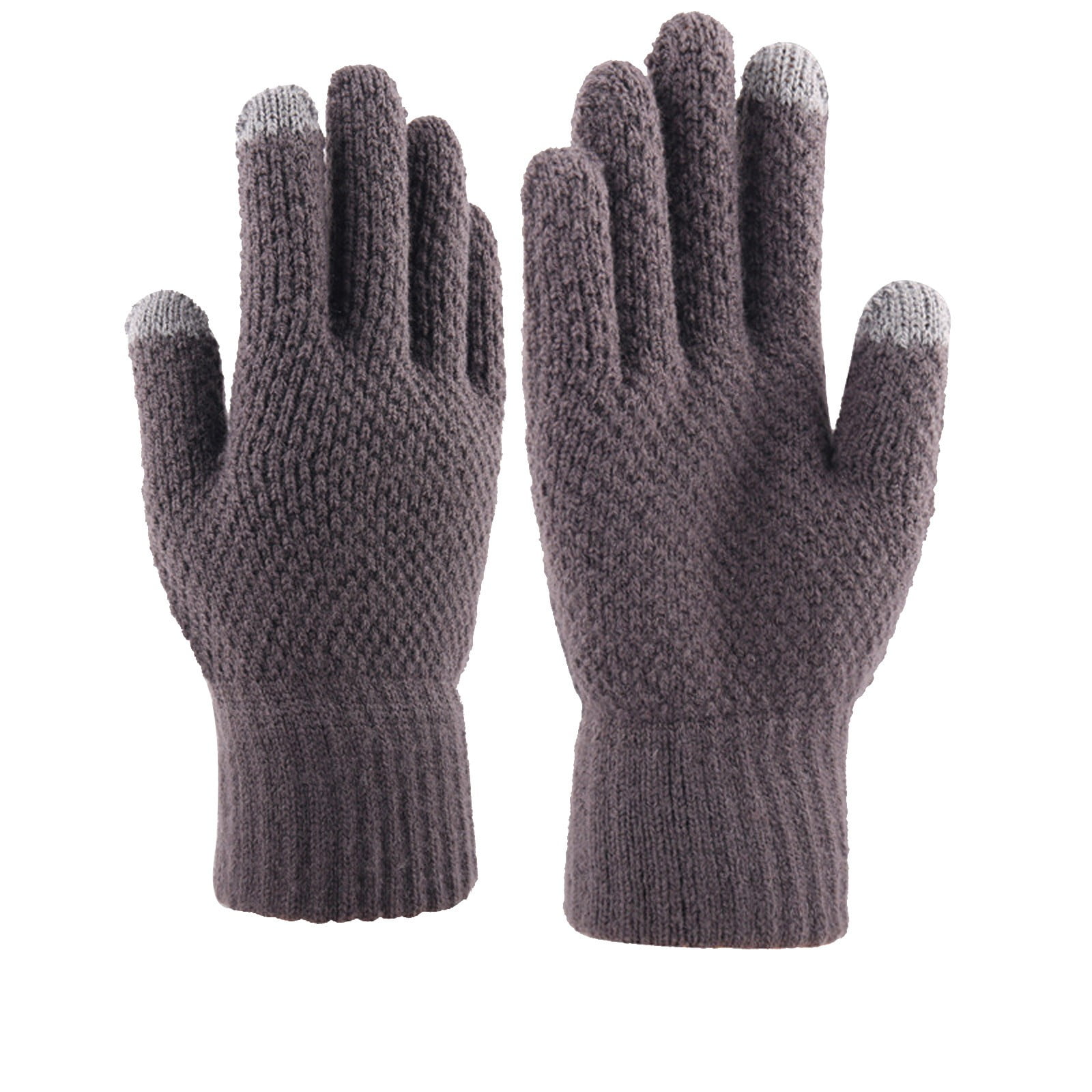 RPVATI Men Fleece Lined Gloves Knitted Winter Gloves for Men Warm Glove
